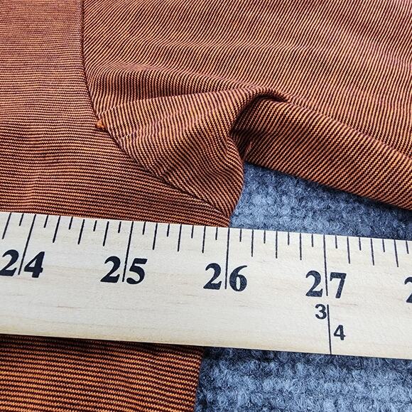 Bugatchi Uomo Shirt Mens XL Orange Polo TPC Scottsdale Golf Egyptian Cotton - Picture 5 of 16